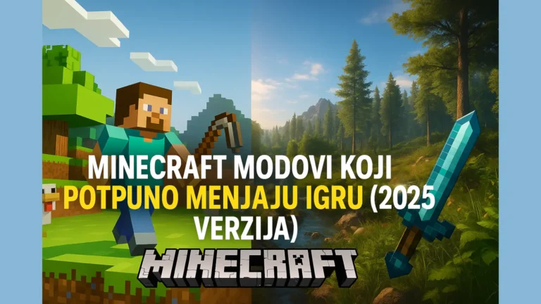 Minecraft modovi za 2025. godinu – realistična grafika, overhaul paketi, i magične avanture