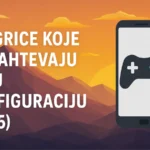 10 PC igara koje ne zahtevaju jaku konfiguraciju (2025 verzija) Ilustracija računara sa slabijom konfiguracijom i retro stilizovanim PC igricama iz 2025. godine